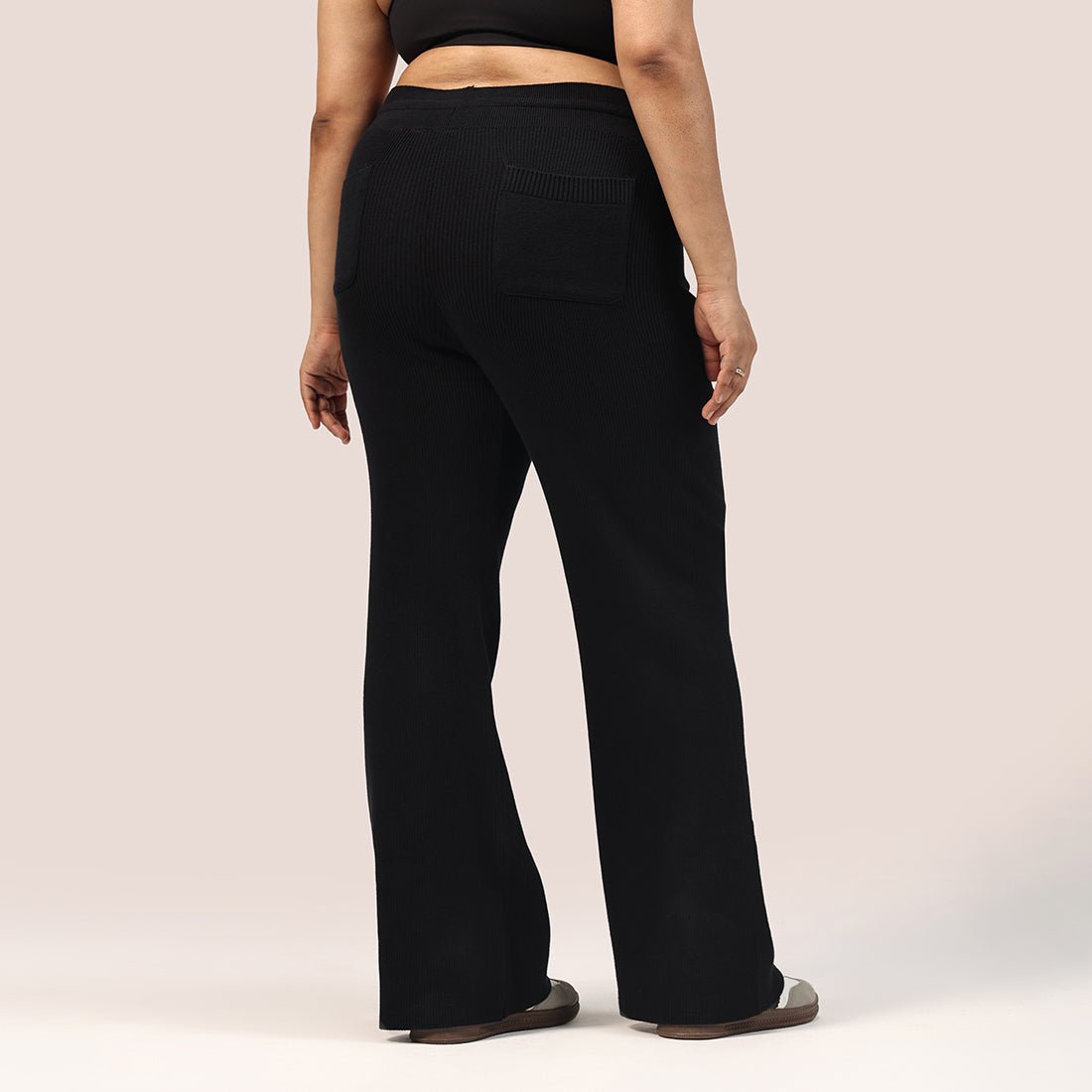 All Day Cotton Ribbed Pants - BlissClub