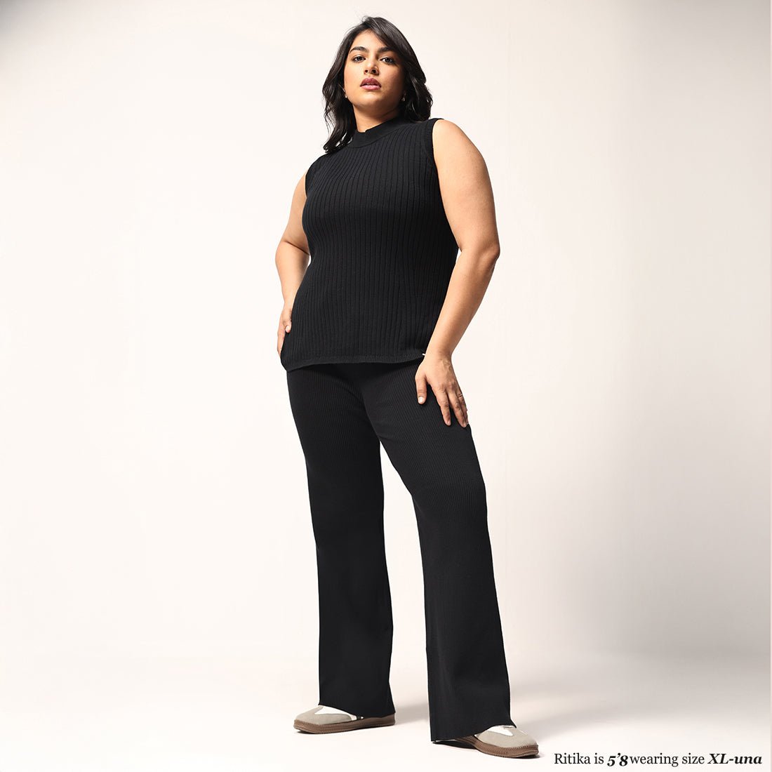 All Day Cotton Ribbed Pants - BlissClub