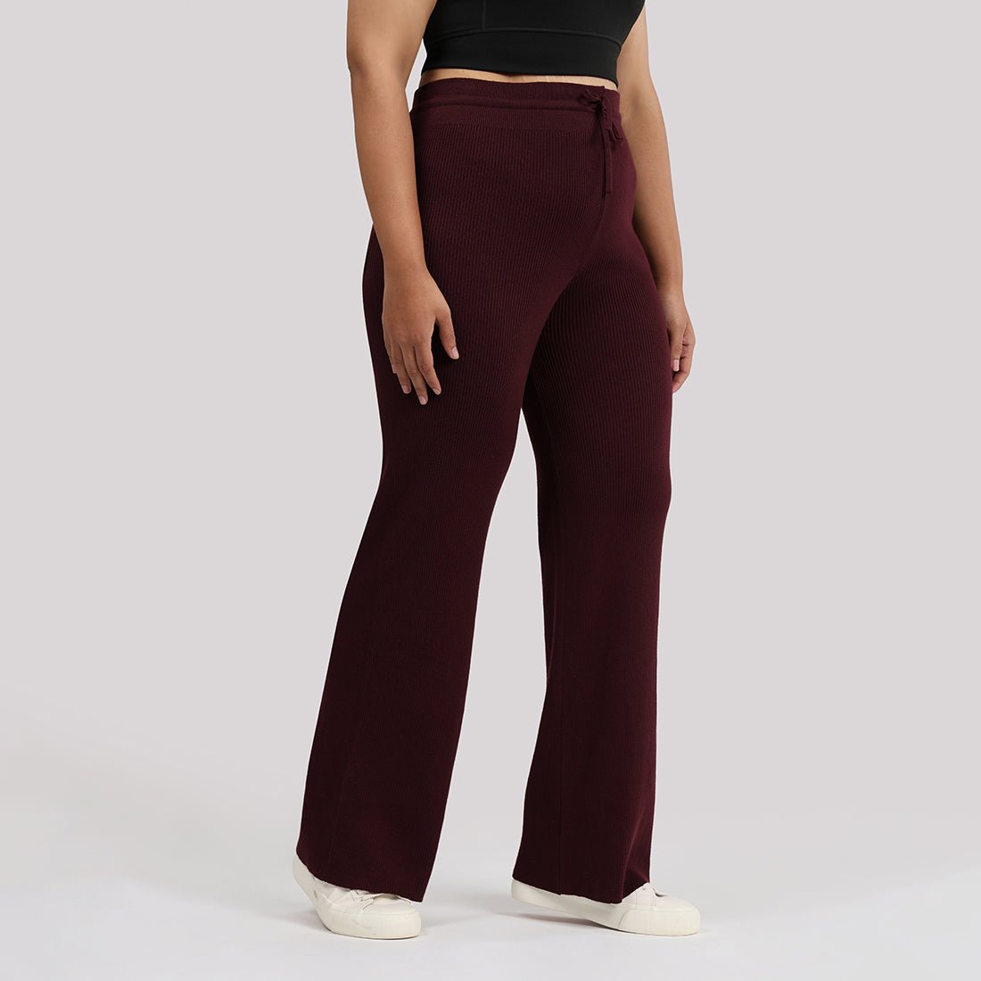 All Day Cotton Ribbed Pants - BlissClub