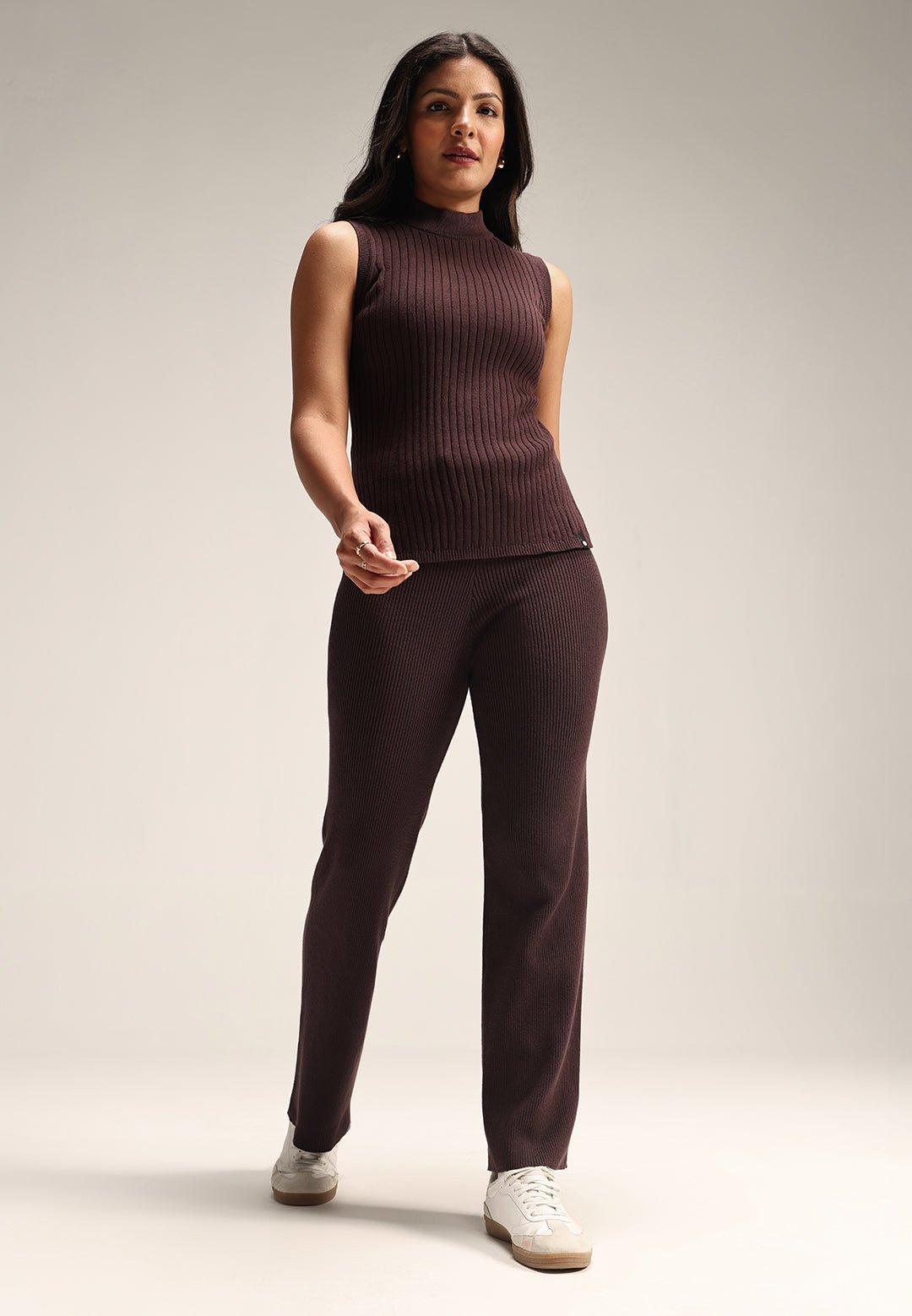 All Day Cotton Ribbed Pants - BlissClub