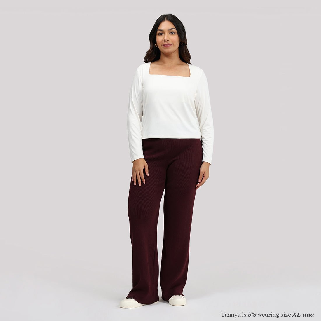 All Day Cotton Ribbed Pants - BlissClub
