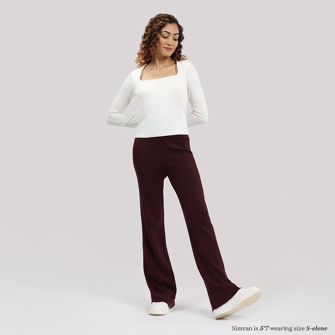 All Day Cotton Ribbed Pants - BlissClub