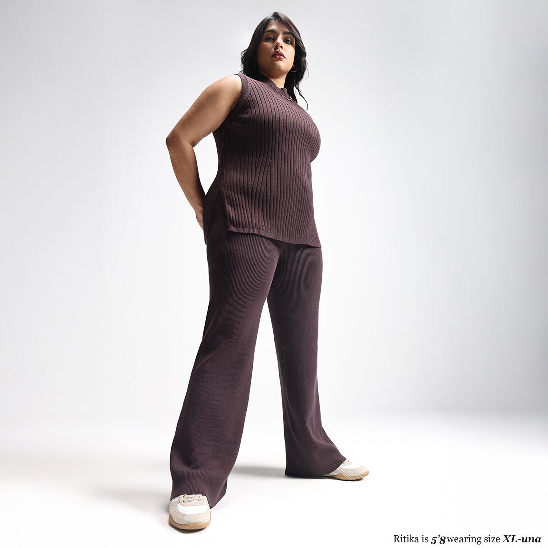 All Day Cotton Ribbed Pants - BlissClub