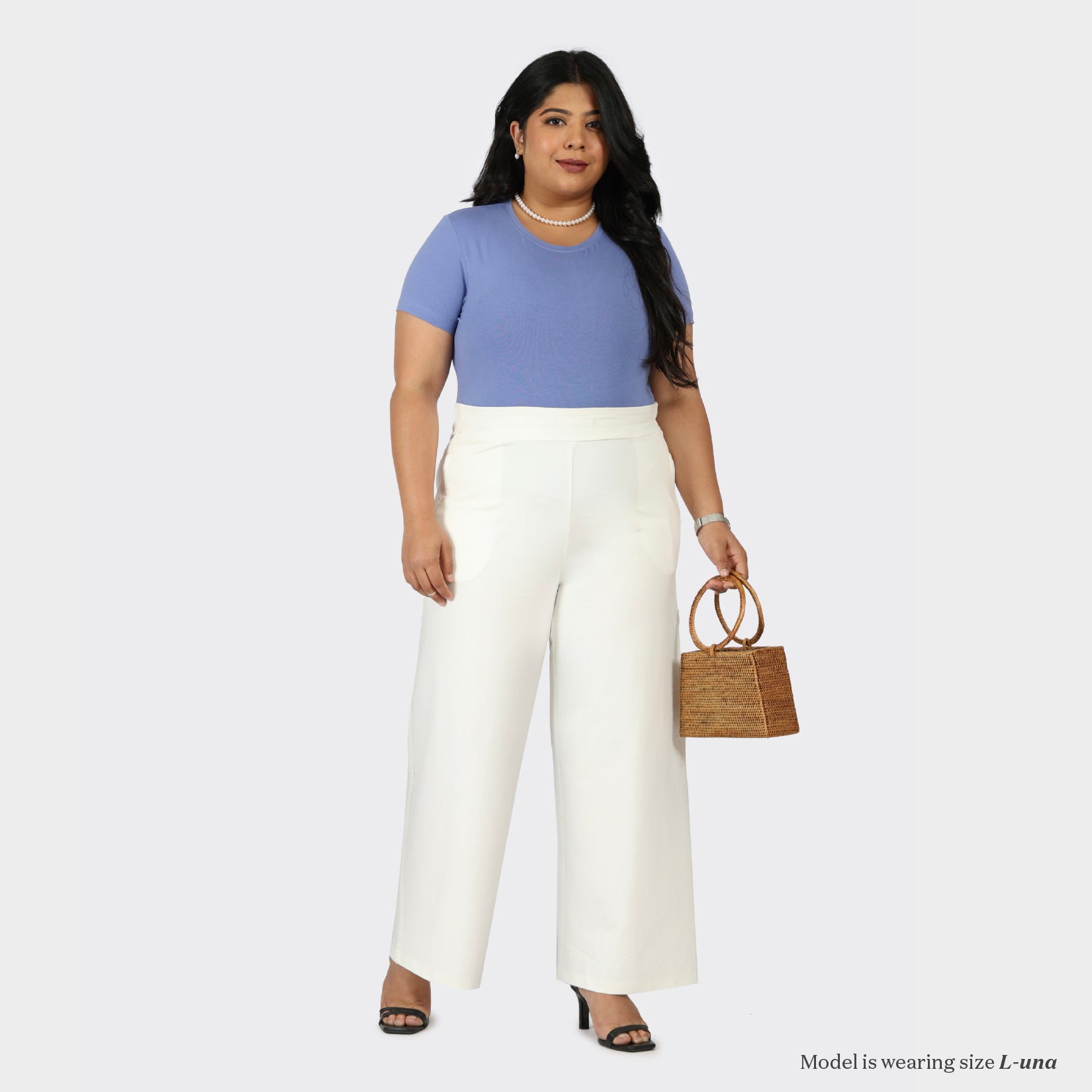 The AM:PM Cotton Wide Legged Pants