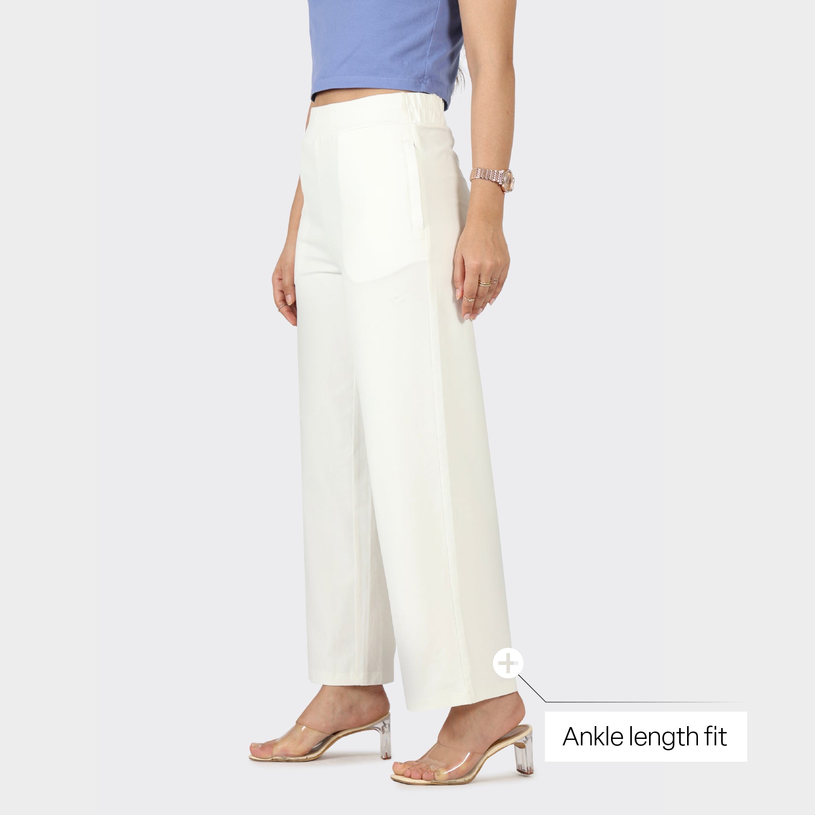 The AM:PM Cotton Wide Legged Pants