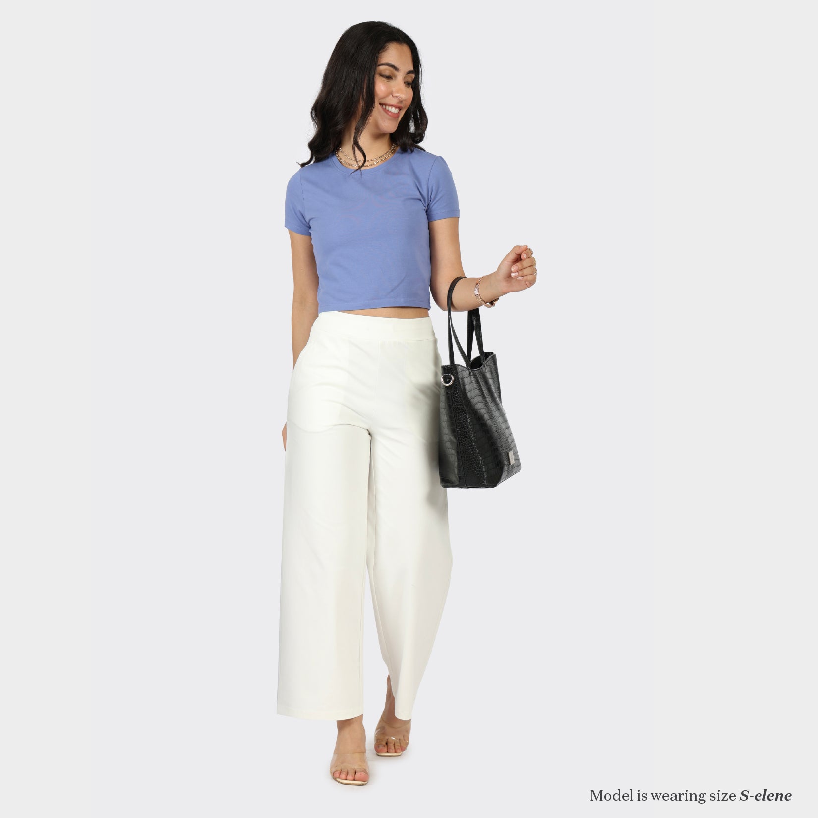 The AM:PM Cotton Wide Legged Pants