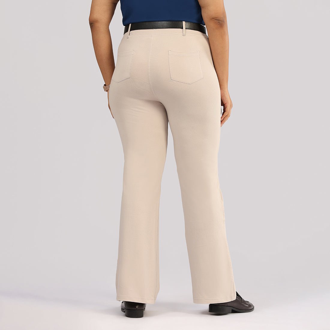 AM:PM Air Flare Trousers - Cotton Tall - BlissClub