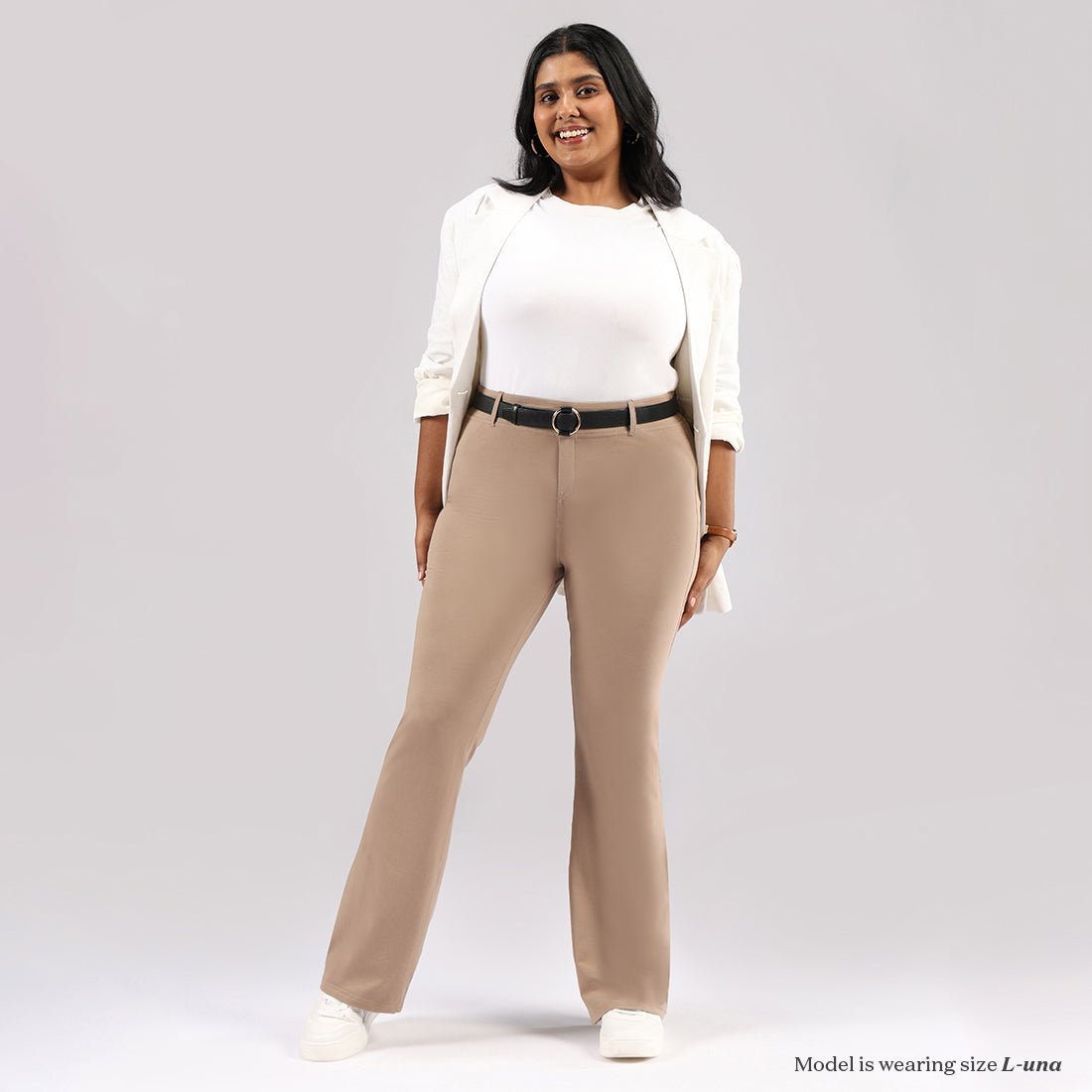 AM:PM Air Flare Trousers - Cotton Tall - BlissClub