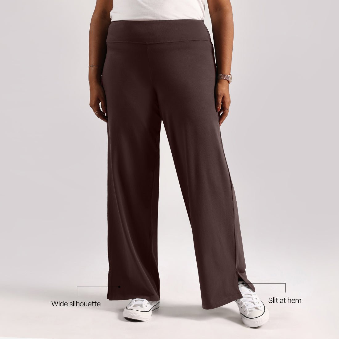 AM:PM Air Wide Trousers - Cotton - BlissClub