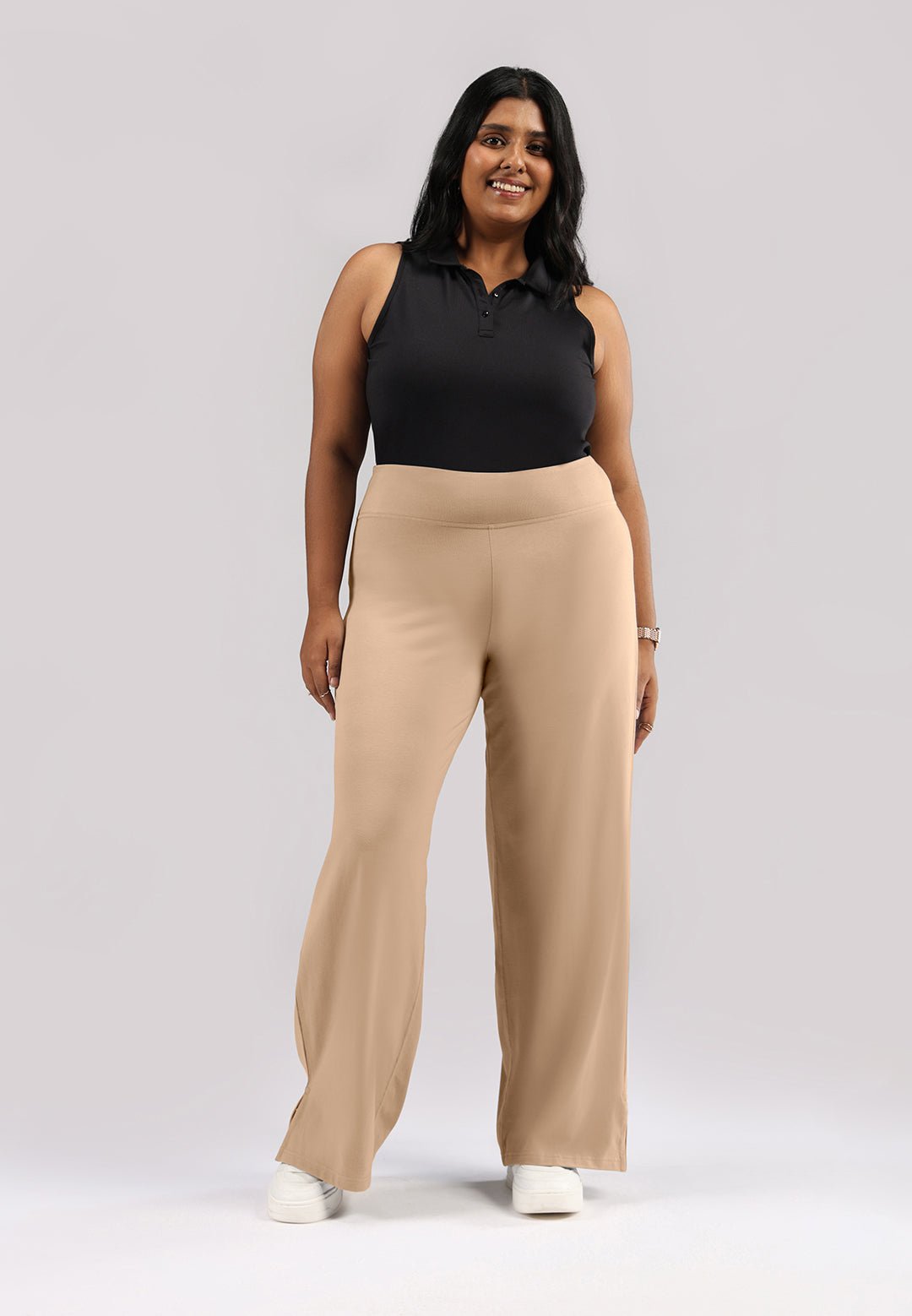AM:PM Air Wide Trousers - Cotton Tall - BlissClub