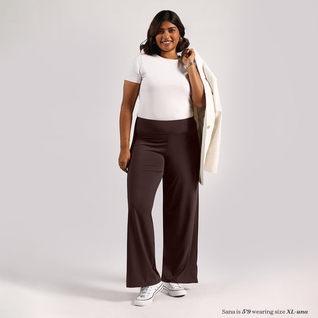 AM:PM Air Wide Trousers - Cotton Tall - BlissClub