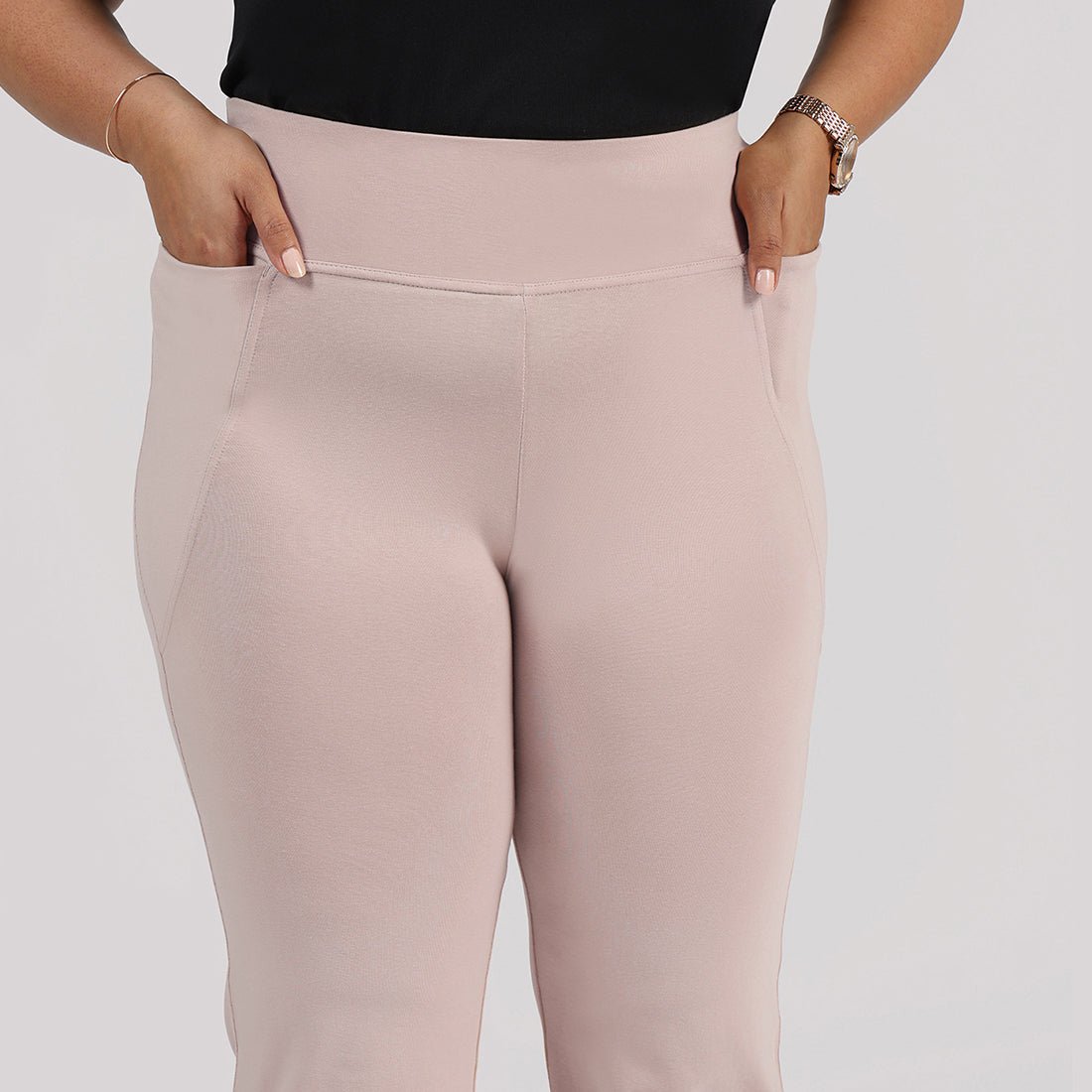AM:PM Cotton Flare Pants - BlissClub