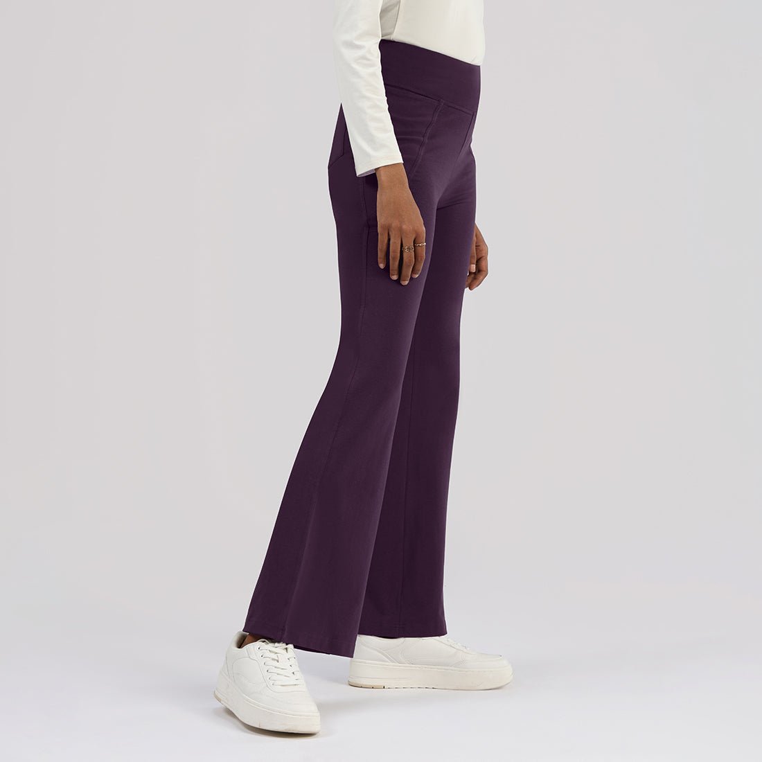 AM:PM Cotton Flare Pants - BlissClub