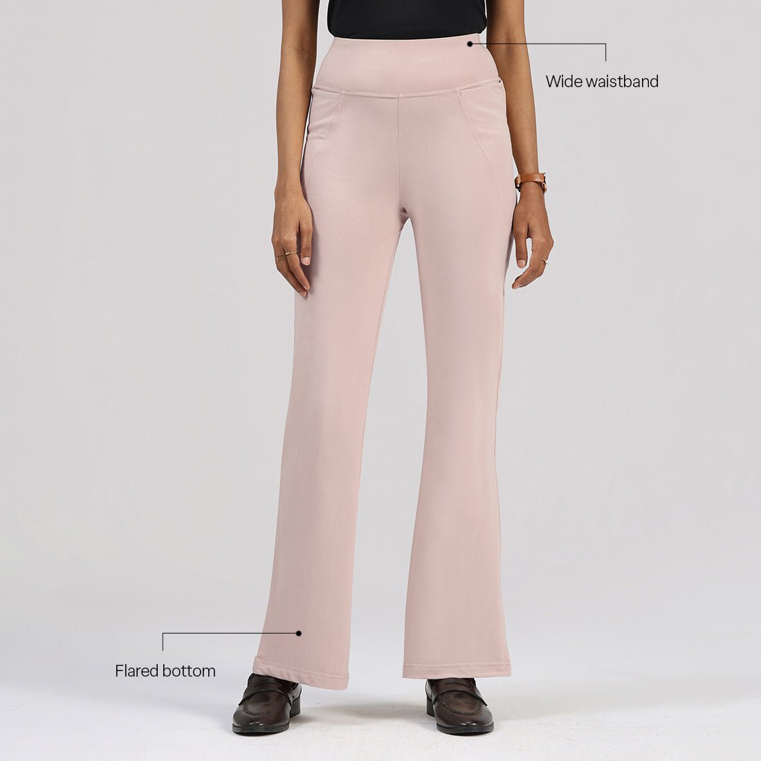 AM:PM Cotton Flare Pants - BlissClub