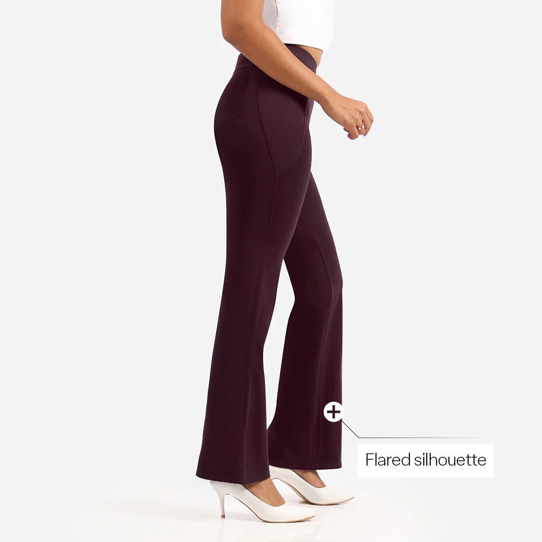 AM:PM Cotton Flare Pants - BlissClub
