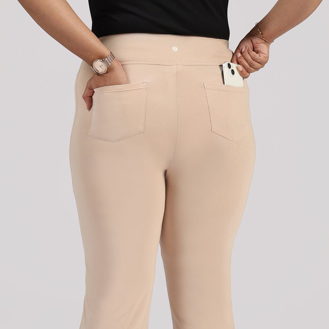 AM:PM Cotton Flare Pants - BlissClub
