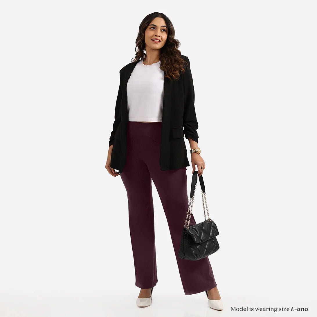 AM:PM Cotton Flare Pants - BlissClub