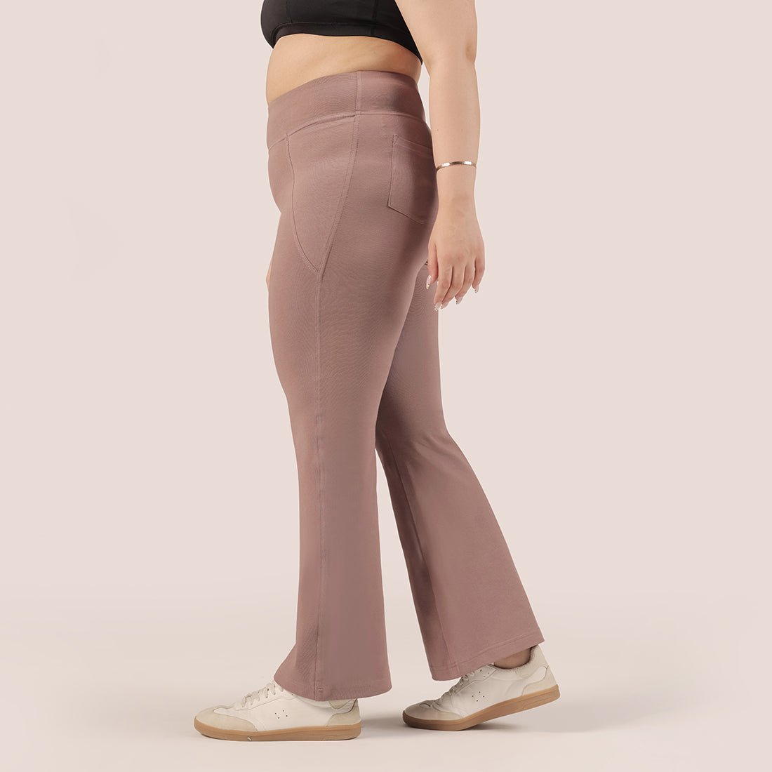 AM:PM Cotton Flare Pants - BlissClub
