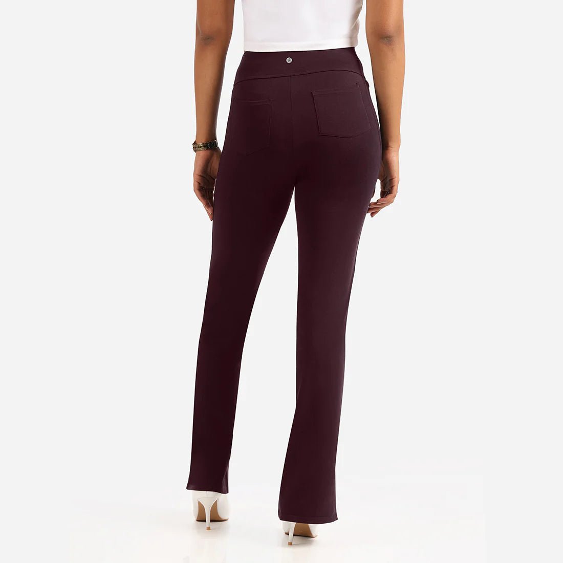 AM:PM Cotton Flare Pants - BlissClub