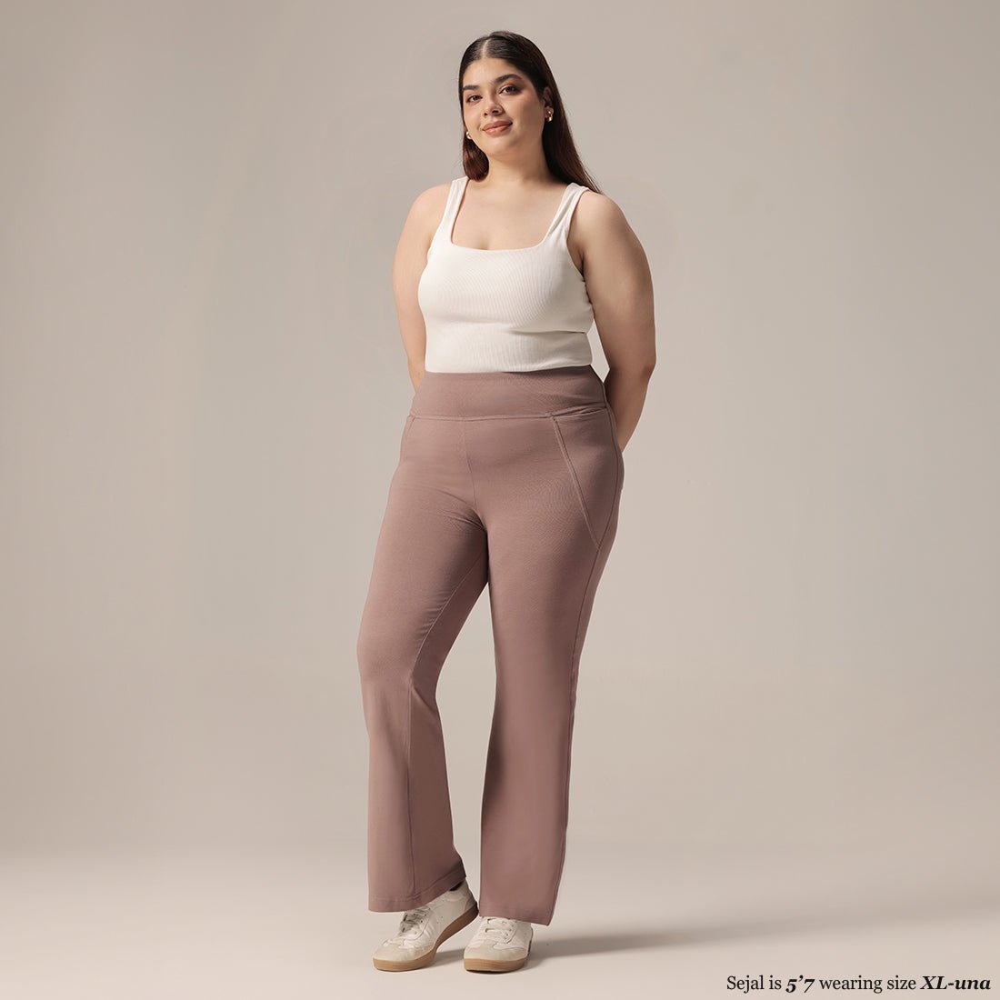 AM:PM Cotton Flare Pants - BlissClub