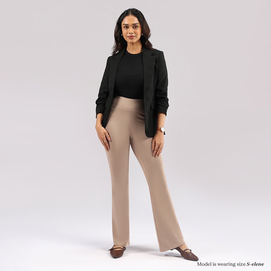 AM:PM Cotton Flare Pants - BlissClub