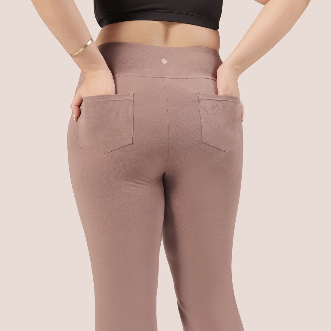 AM:PM Cotton Flare Pants - BlissClub