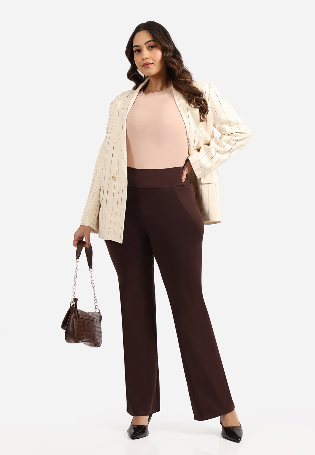 AM:PM Cotton Flare Pants Tall - BlissClub