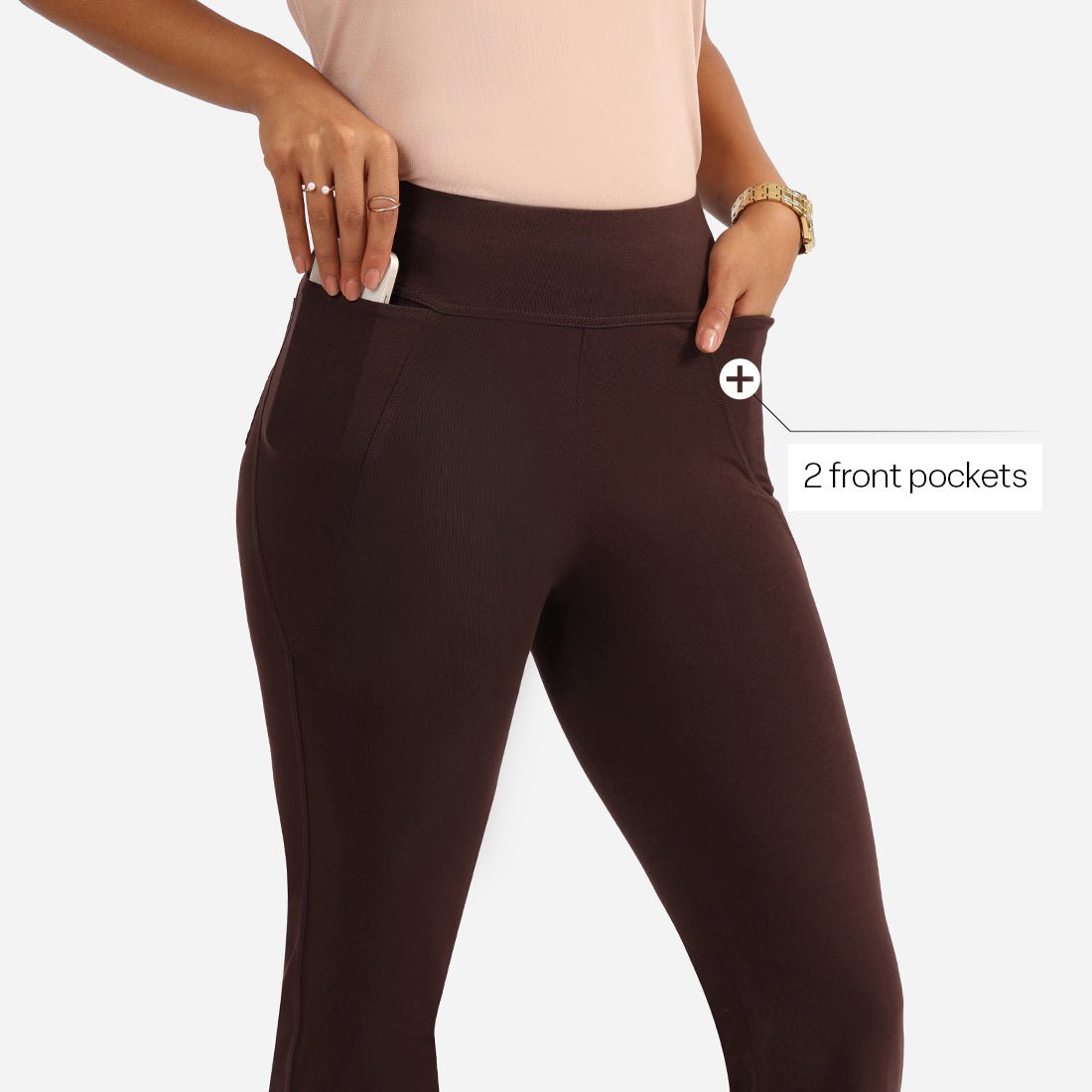 AM:PM Cotton Flare Pants Tall - BlissClub