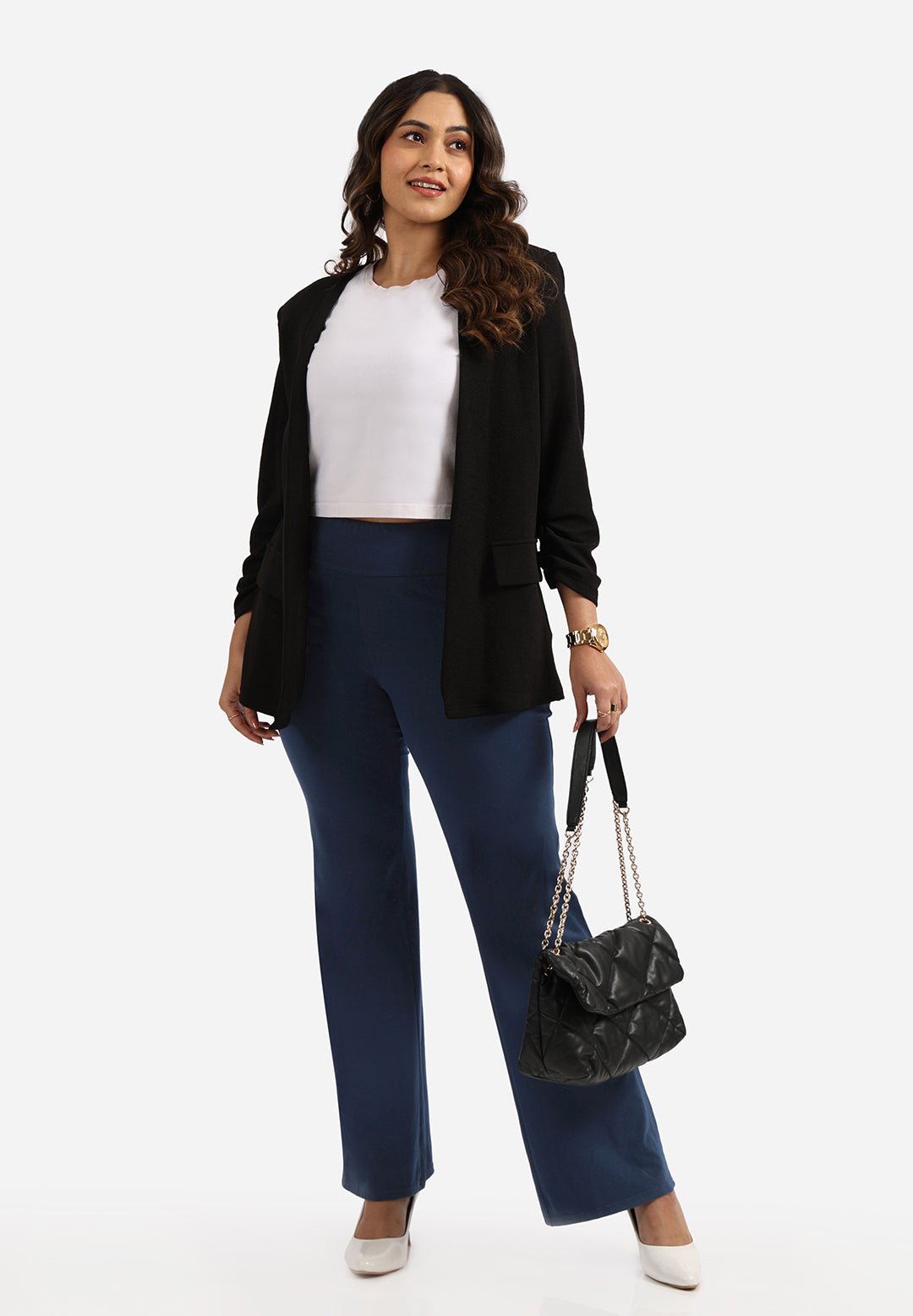 AM:PM Cotton Flare Pants Tall - BlissClub