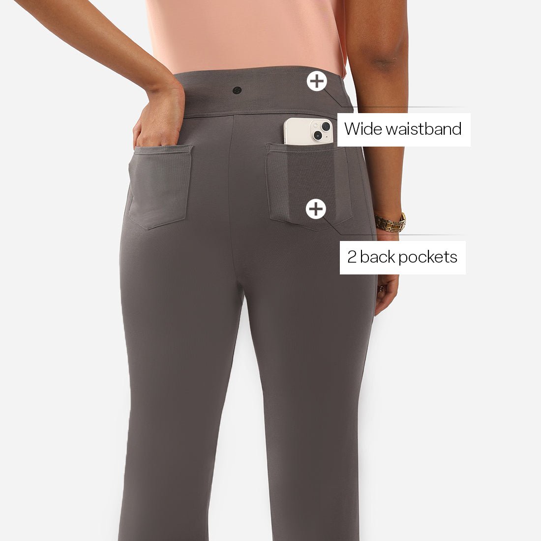 AM:PM Cotton Flare Pants Tall - BlissClub