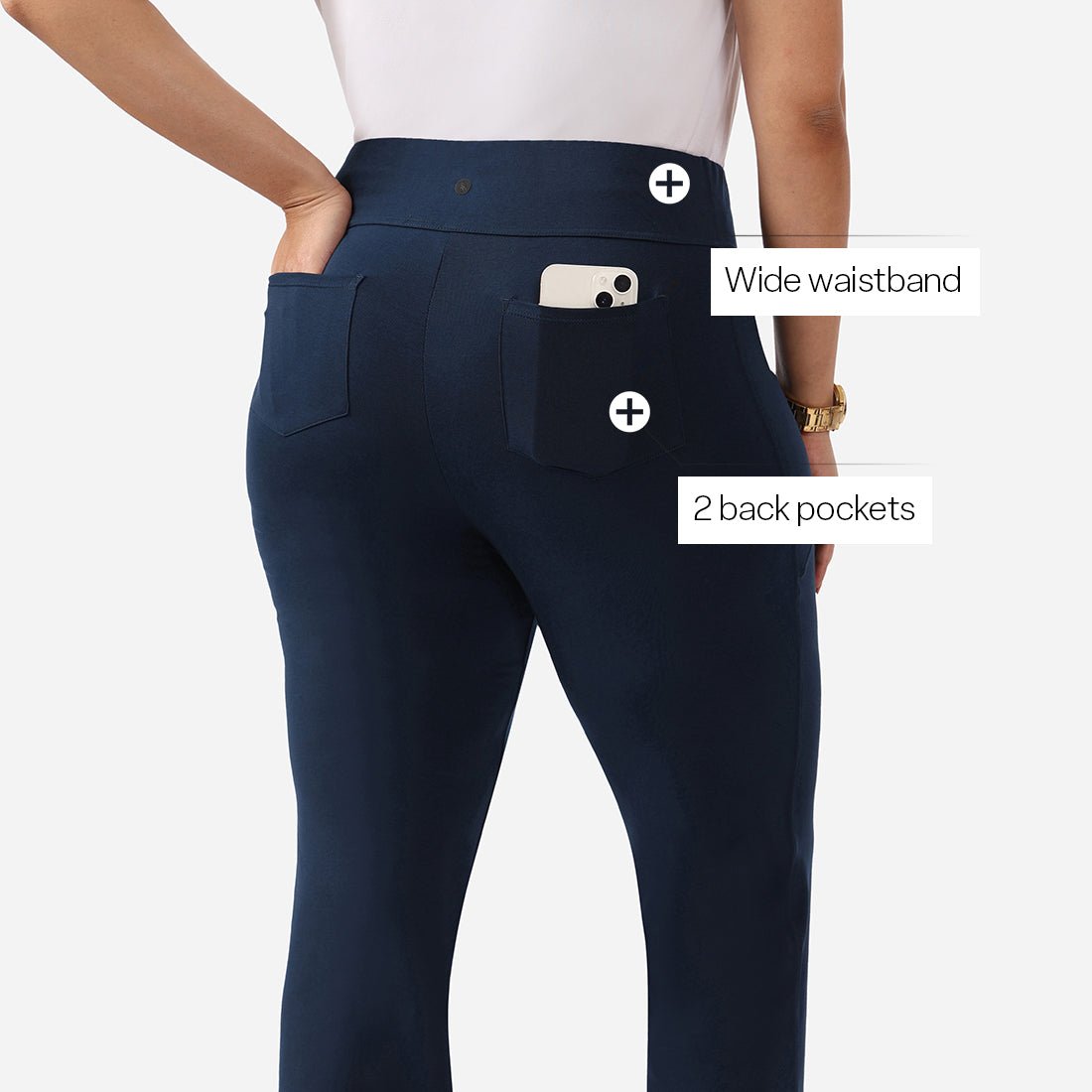 AM:PM Cotton Flare Pants Tall - BlissClub