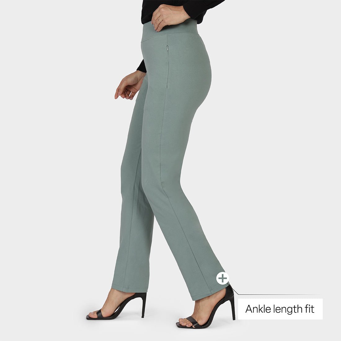 AM:PM Cotton Straight Pants - BlissClub