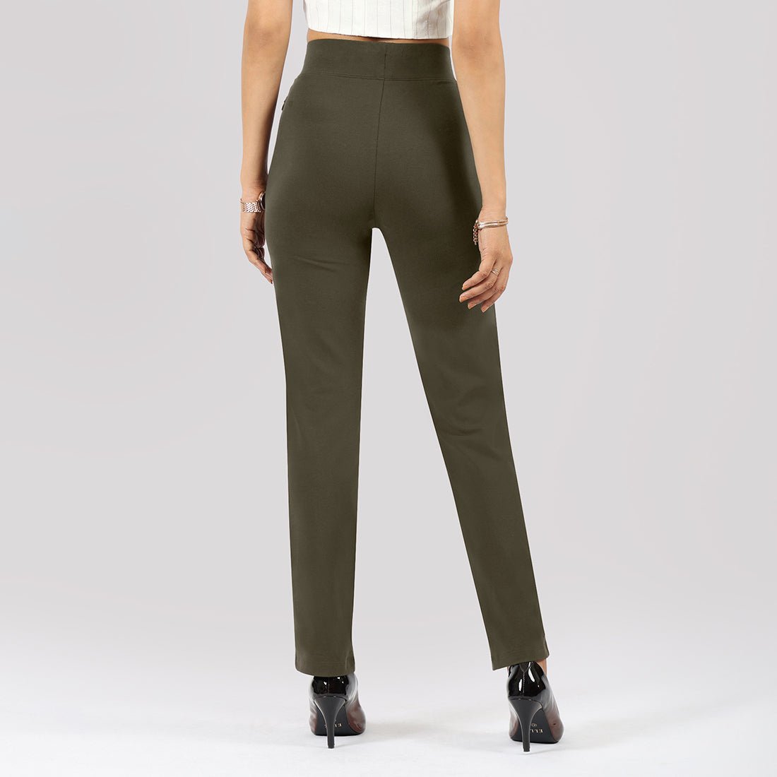 AM:PM Cotton Straight Pants - BlissClub
