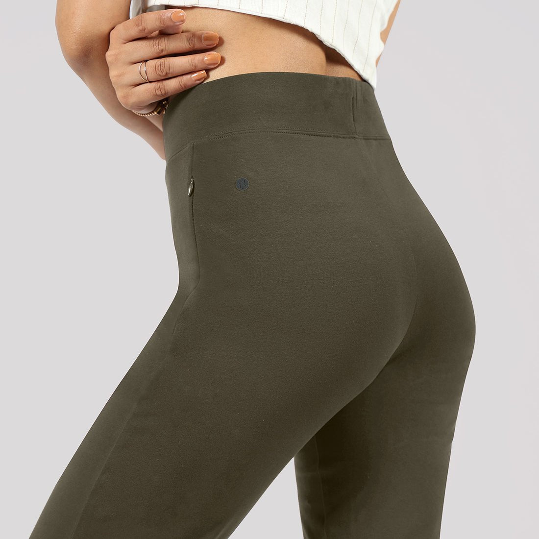 AM:PM Cotton Straight Pants - BlissClub