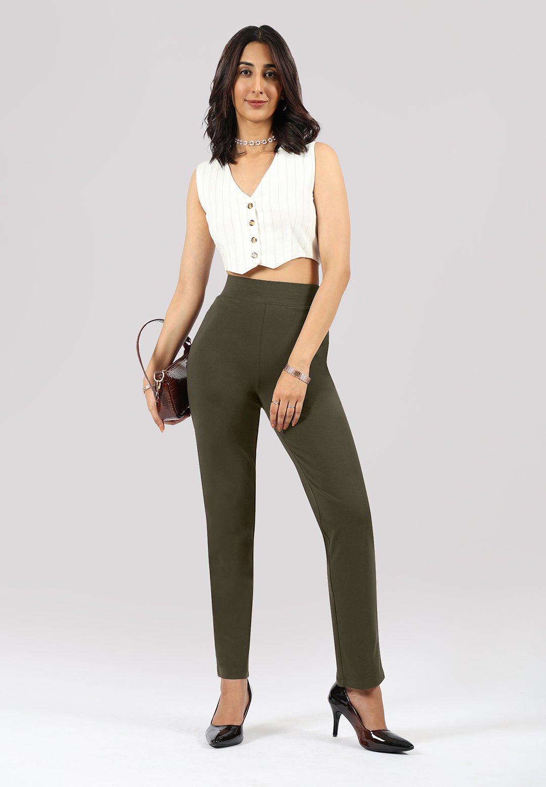 AM:PM Cotton Straight Pants - BlissClub