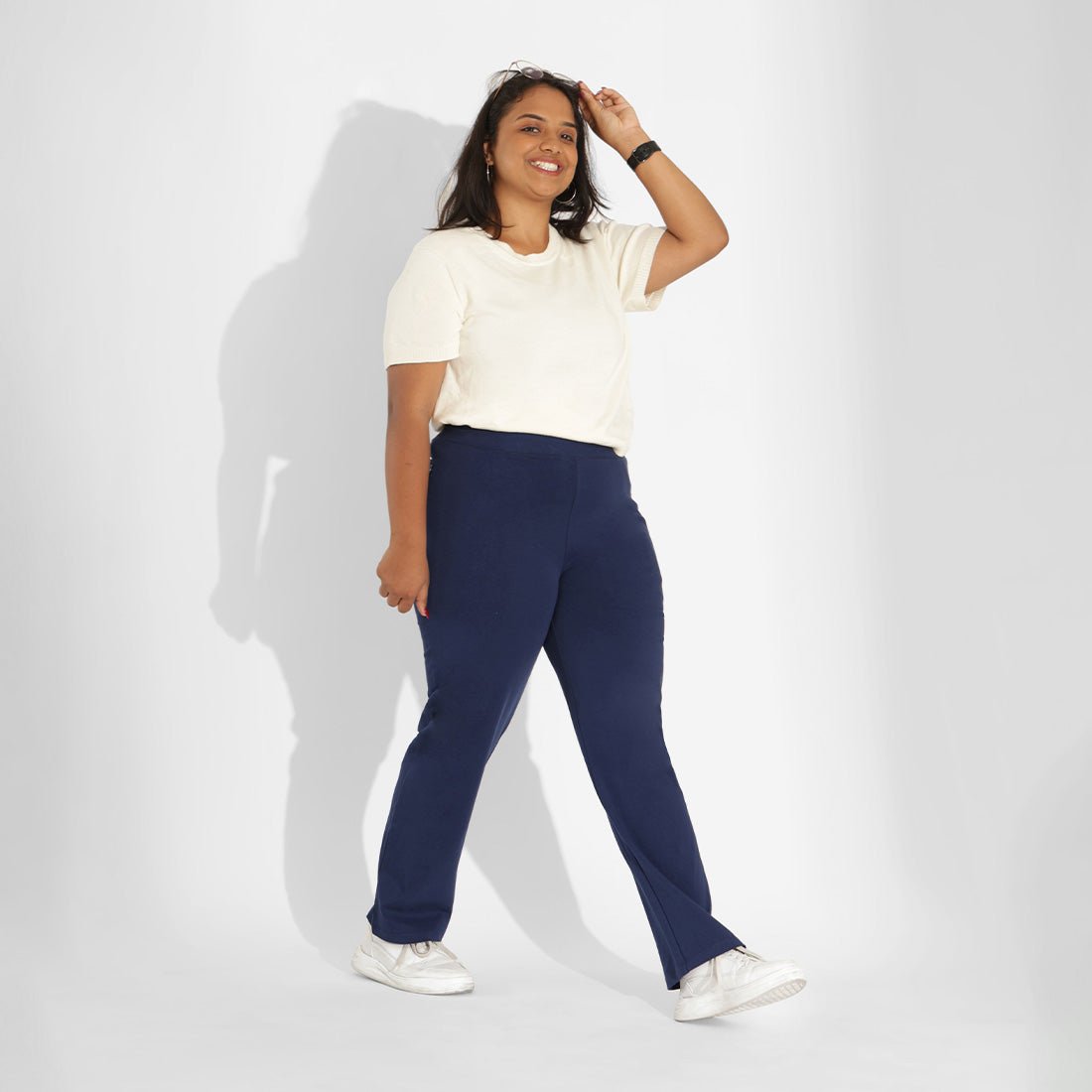 AM:PM Cotton Straight Pants - BlissClub