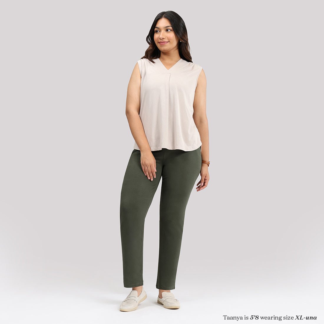 AM:PM Cotton Straight Pants Tall - BlissClub