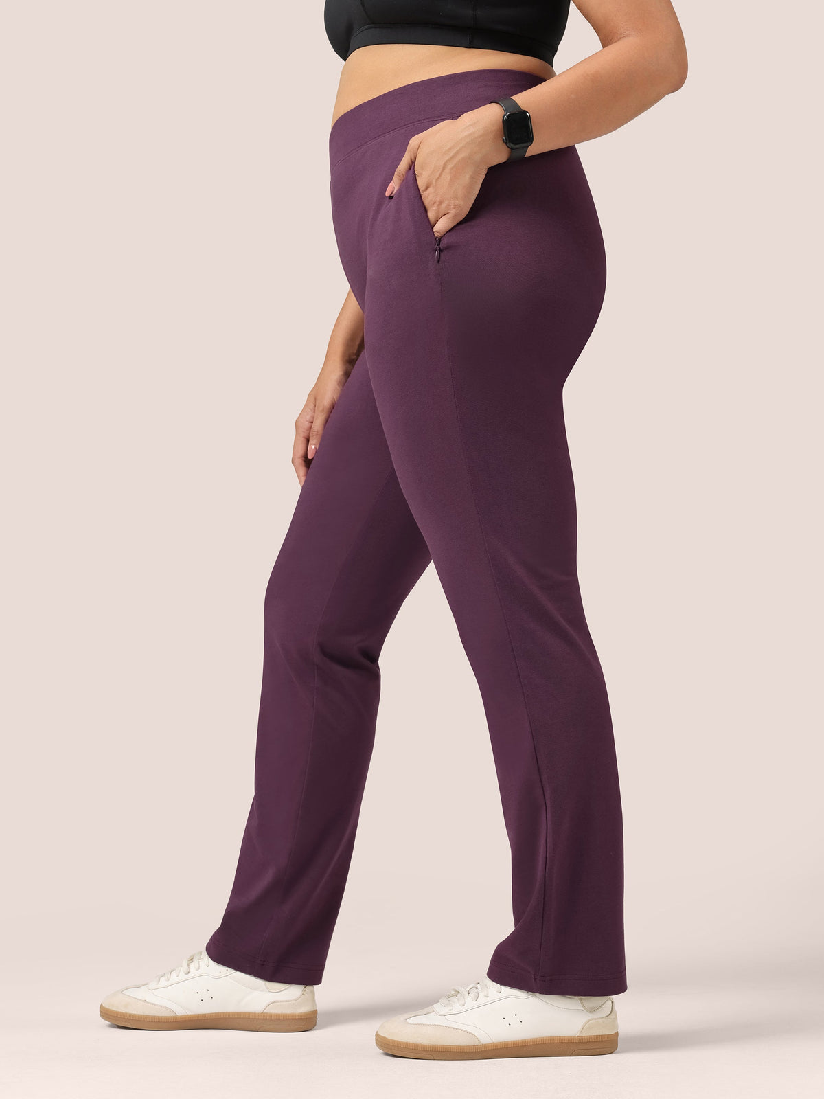 AM:PM Cotton Straight Pants Tall - BlissClub
