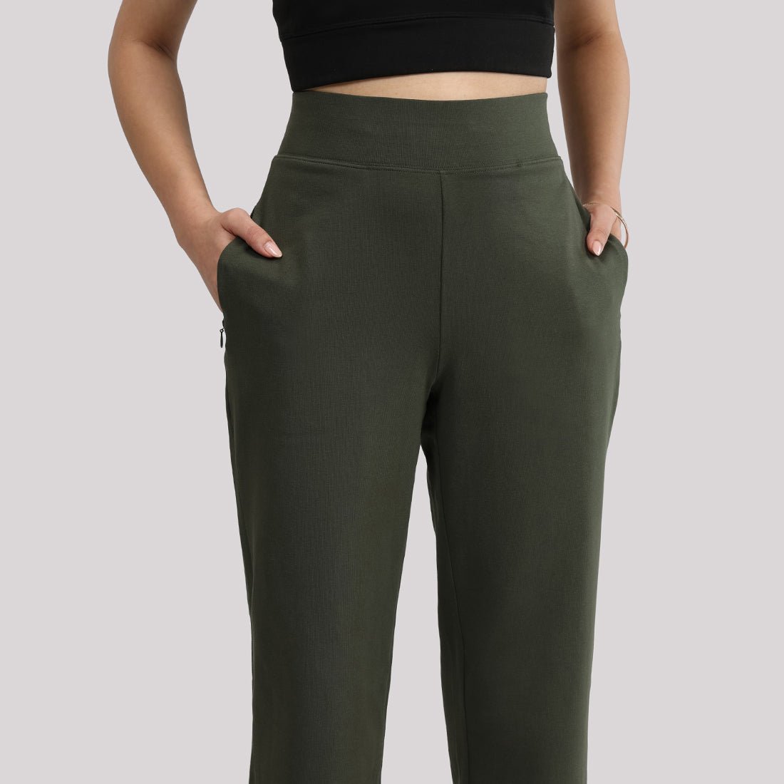 AM:PM Cotton Straight Pants Tall - BlissClub