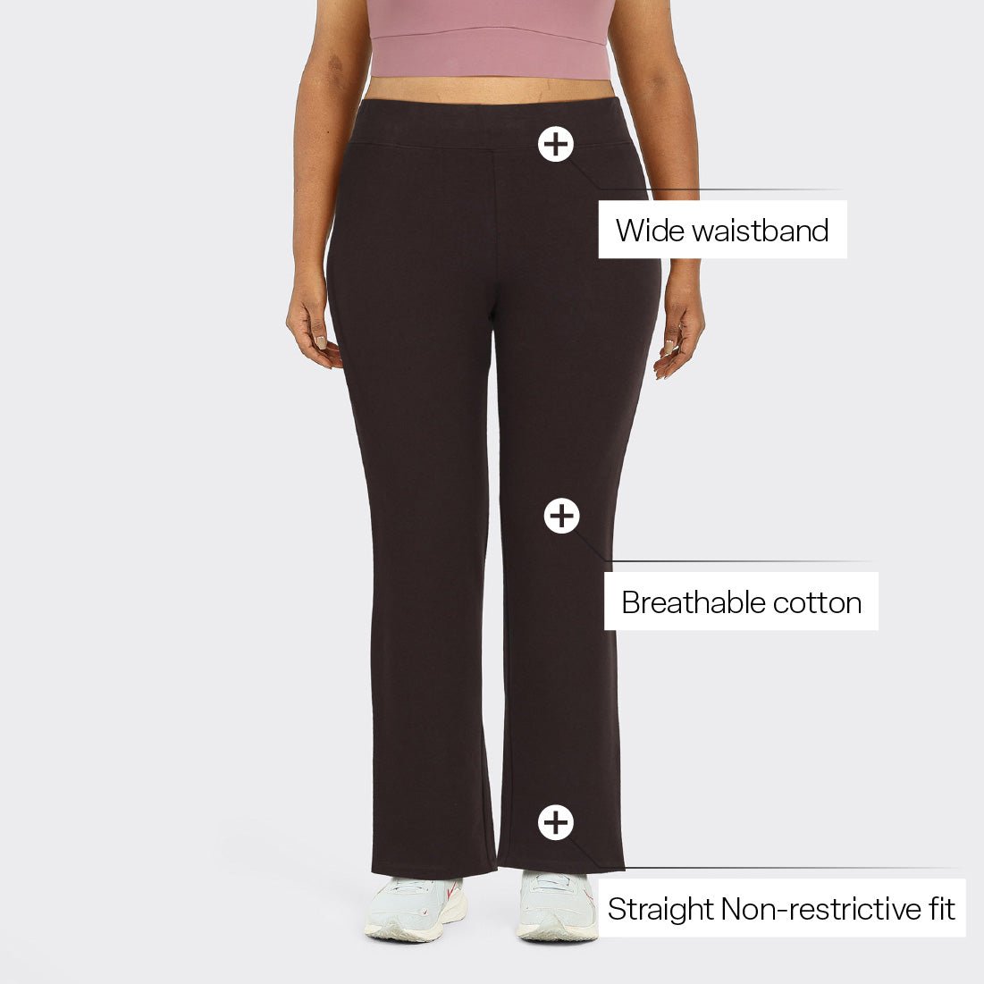 AM:PM Cotton Straight Pants Tall - BlissClub