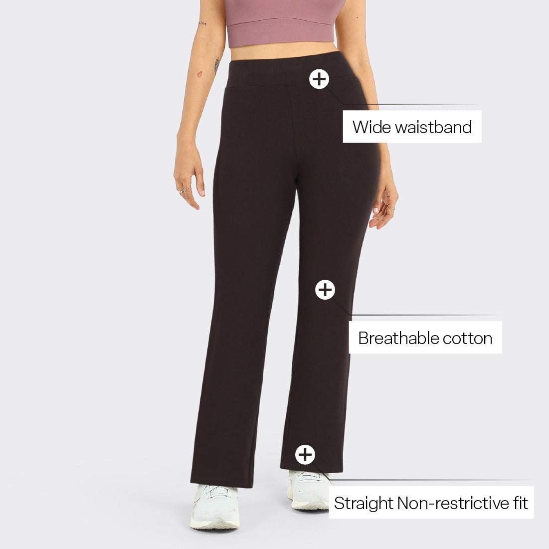 AM:PM Cotton Straight Pants Tall - BlissClub