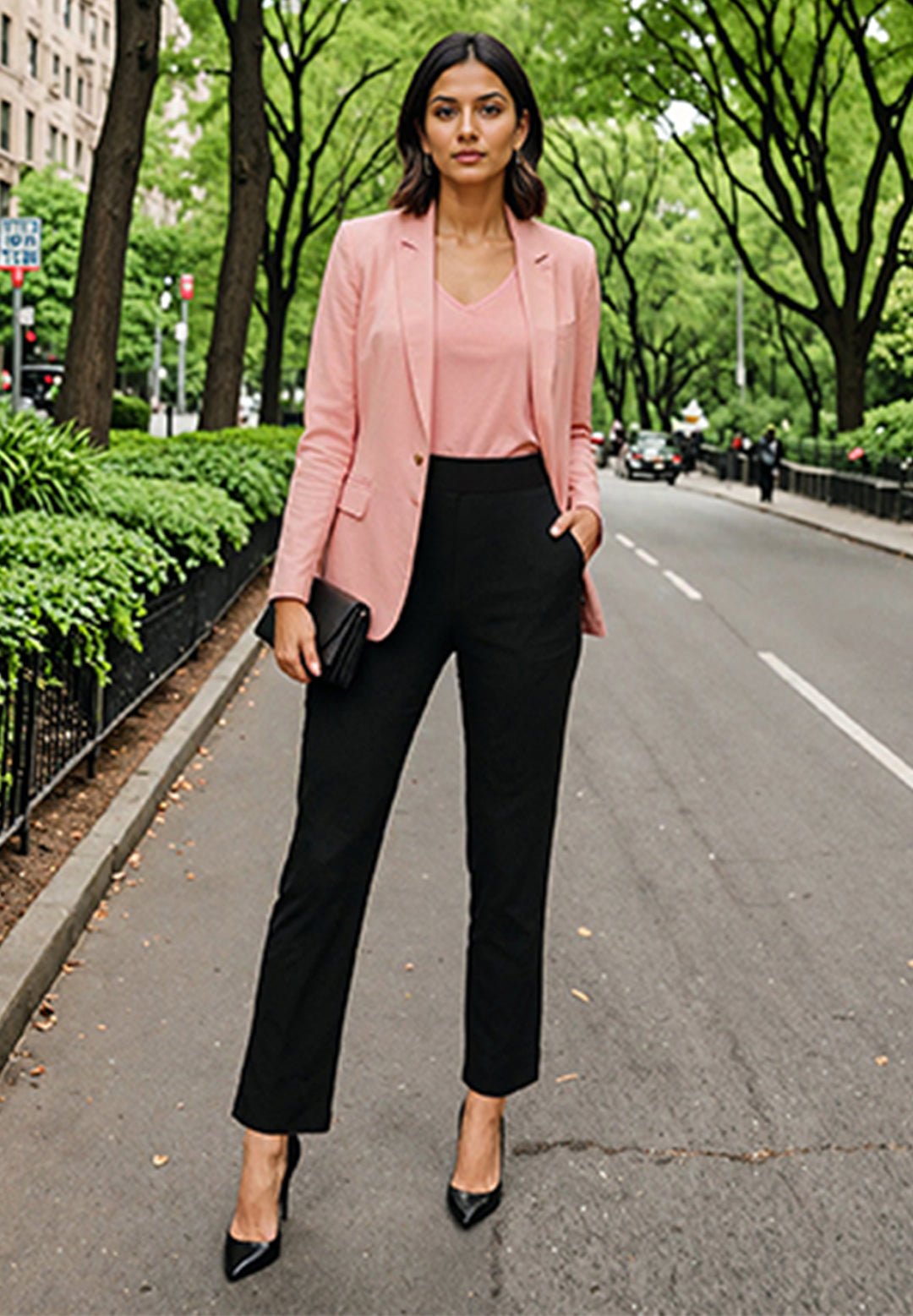 AM:PM Cotton Straight Pants Tall - BlissClub