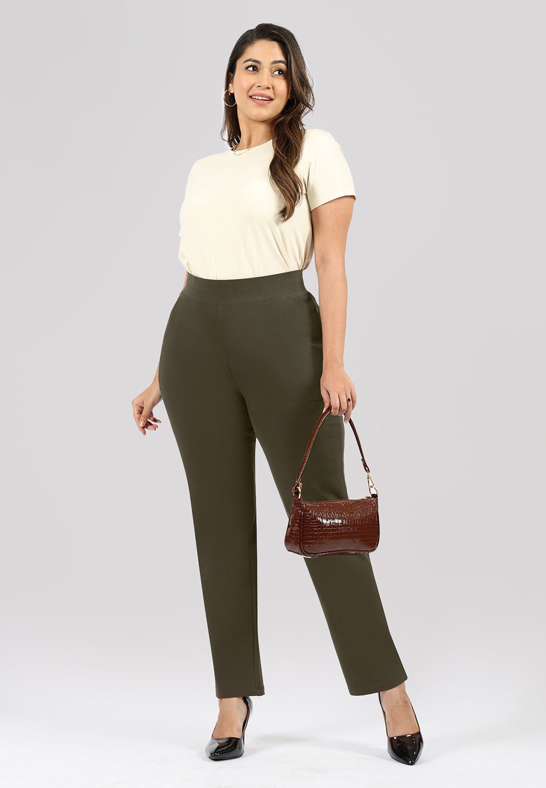 AM:PM Cotton Straight Pants Tall - BlissClub