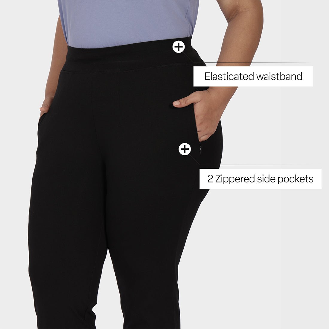 AM:PM Cotton Straight Pants Tall - BlissClub
