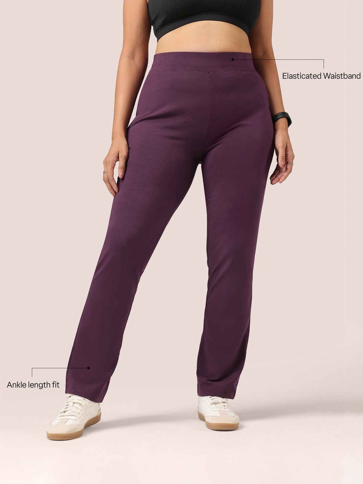 AM:PM Cotton Straight Pants Tall - BlissClub