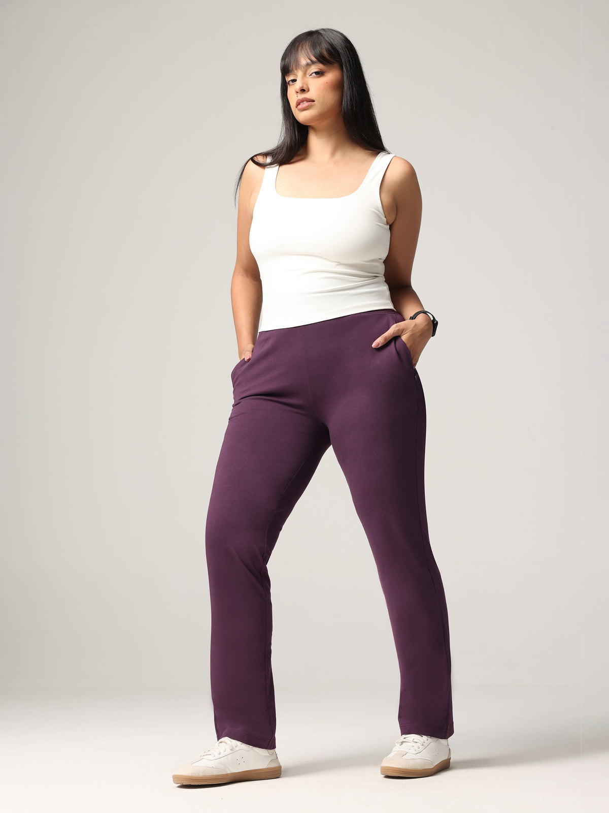 AM:PM Cotton Straight Pants Tall - BlissClub