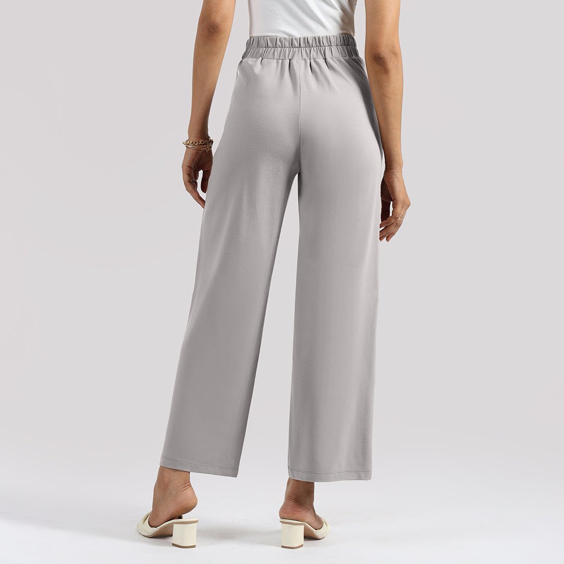 AM:PM Cotton Wide Legged Pants - BlissClub