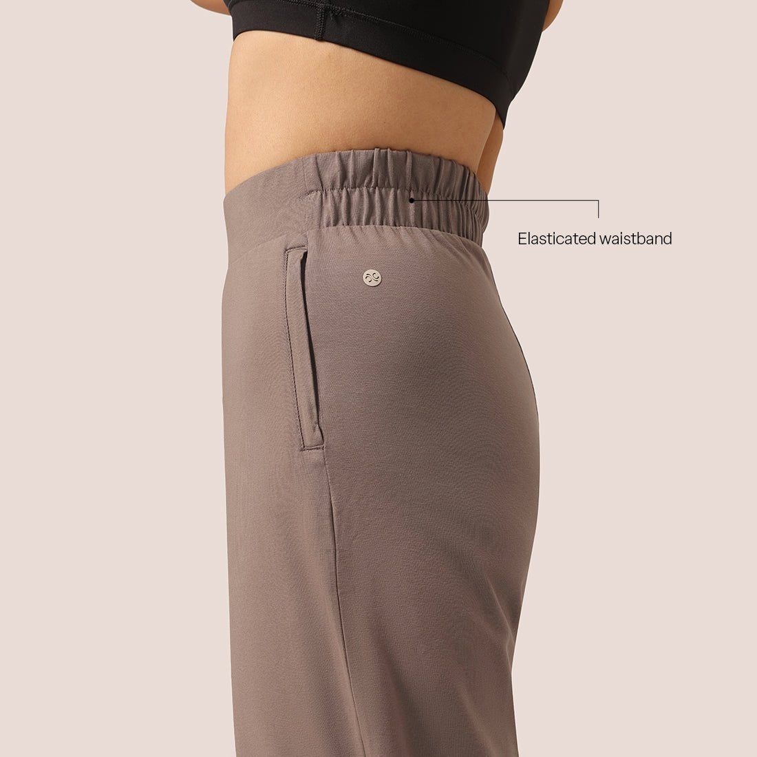 AM:PM Cotton Wide Legged Pants - BlissClub