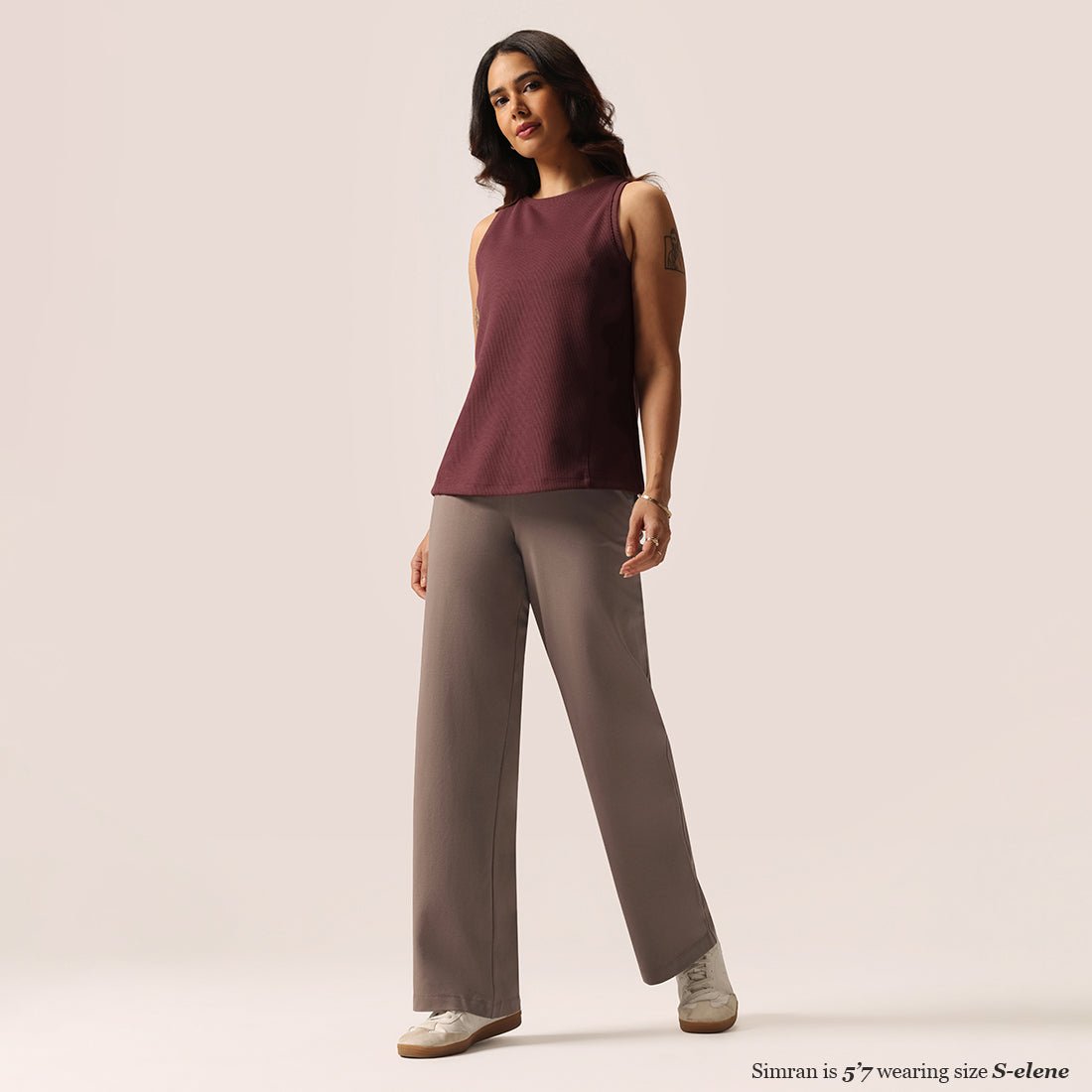 AM:PM Cotton Wide Legged Pants - BlissClub