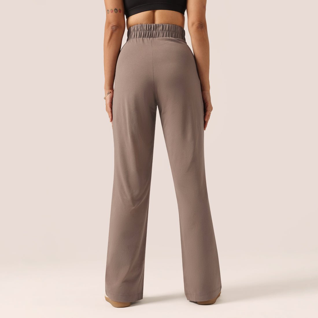 AM:PM Cotton Wide Legged Pants - BlissClub